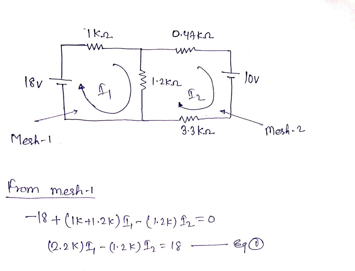 Electrical Engineering homework question answer, step 1, image 1