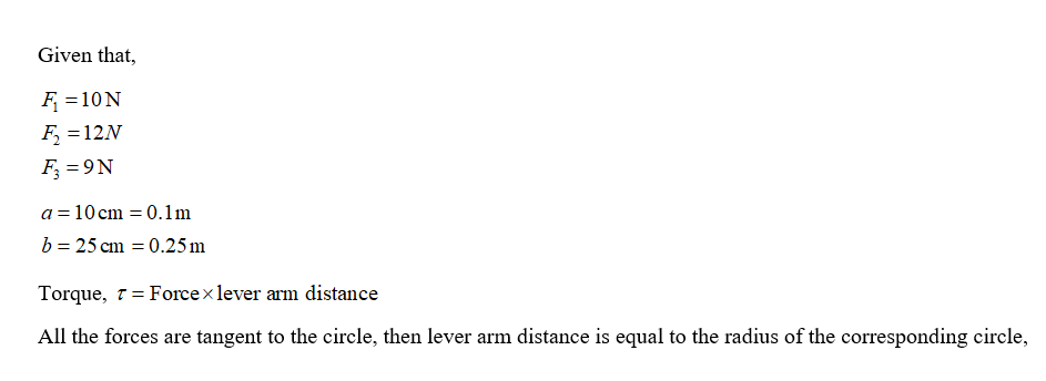 Physics homework question answer, step 1, image 1