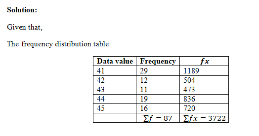 Statistics homework question answer, step 1, image 1