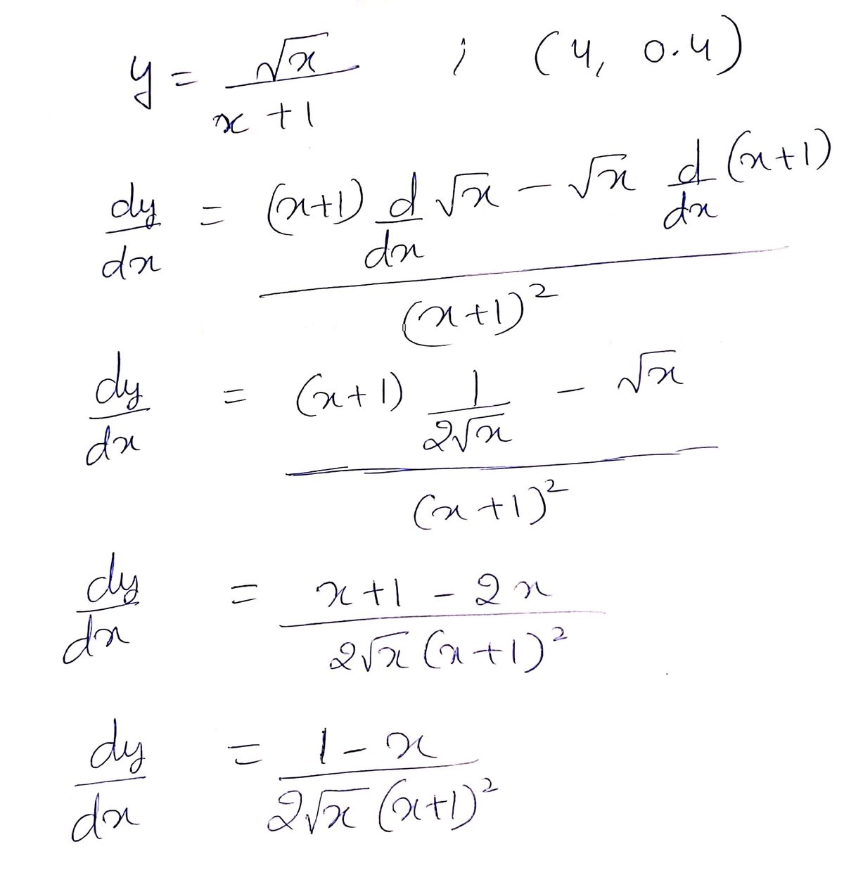 Calculus homework question answer, step 1, image 1