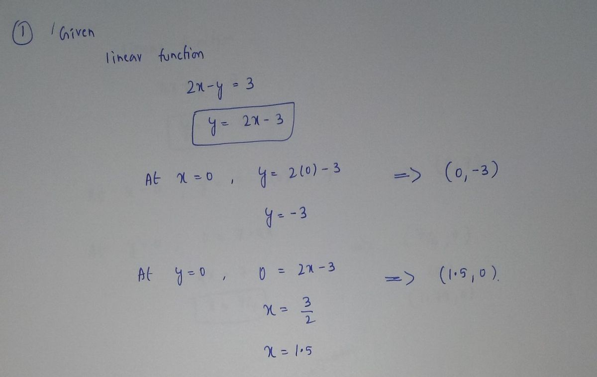 Algebra homework question answer, step 1, image 1