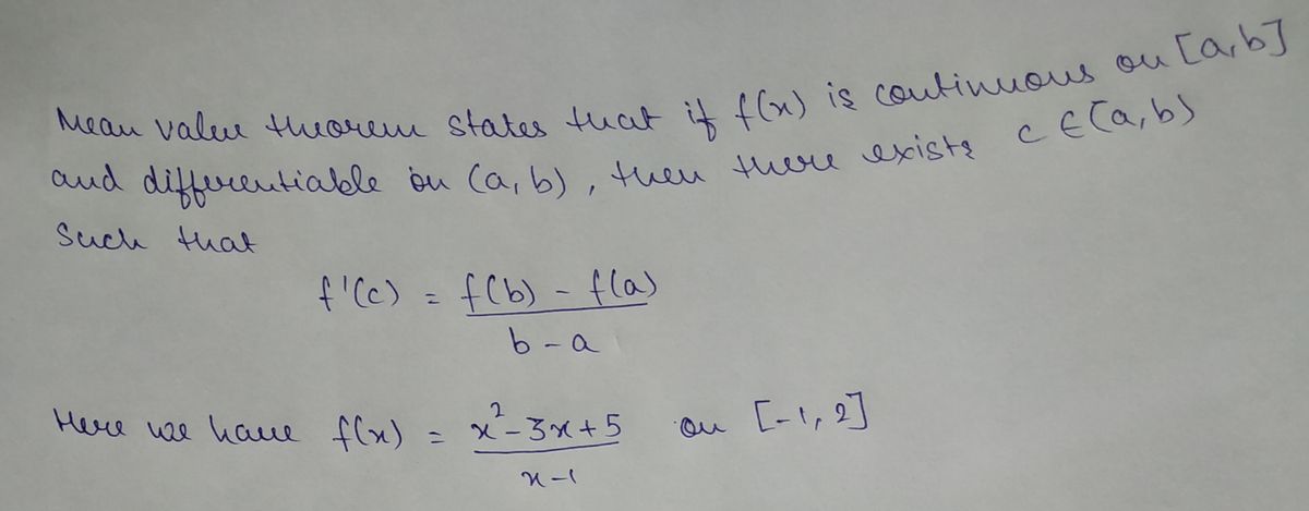 Calculus homework question answer, step 1, image 1