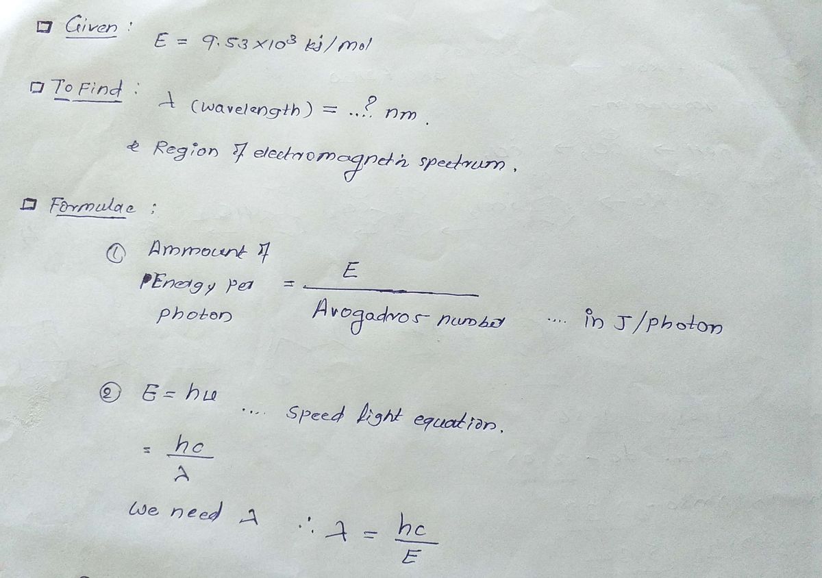 Chemistry homework question answer, step 1, image 1