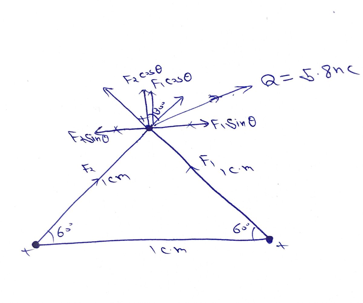 Physics homework question answer, step 1, image 1