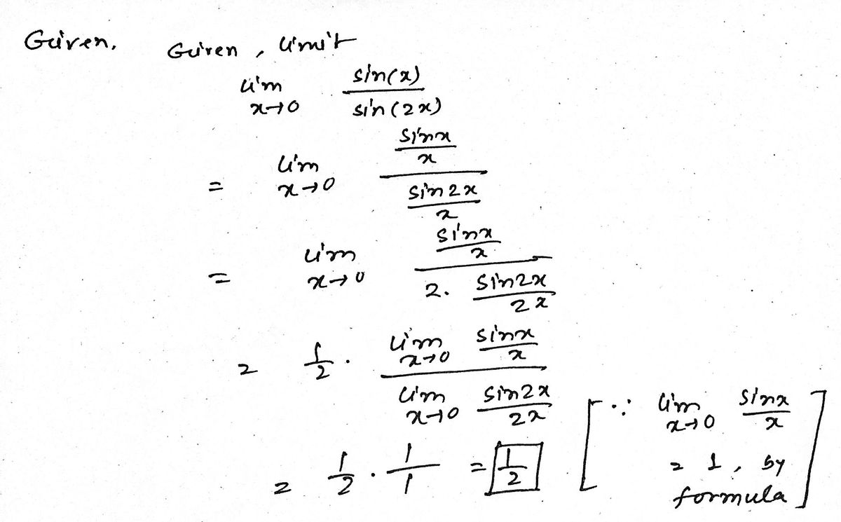 Calculus homework question answer, step 1, image 1