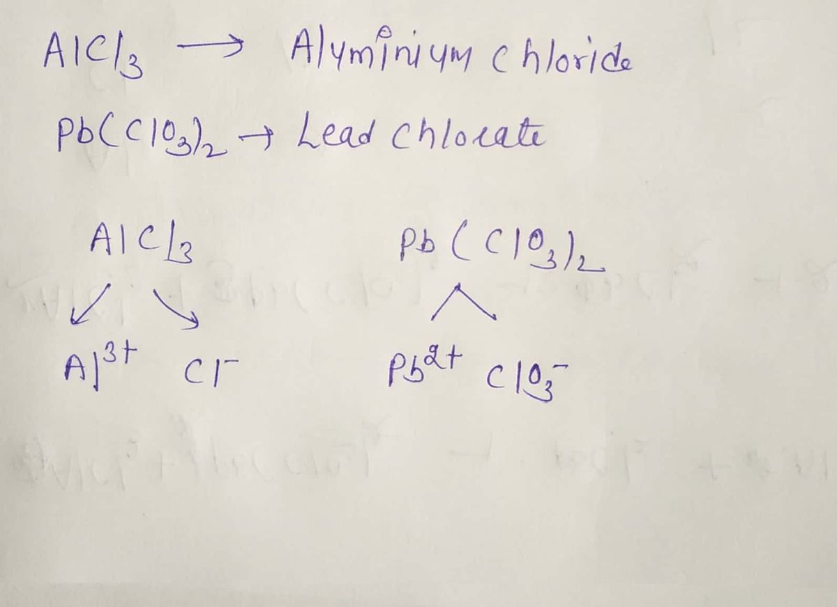 Chemistry homework question answer, step 1, image 1