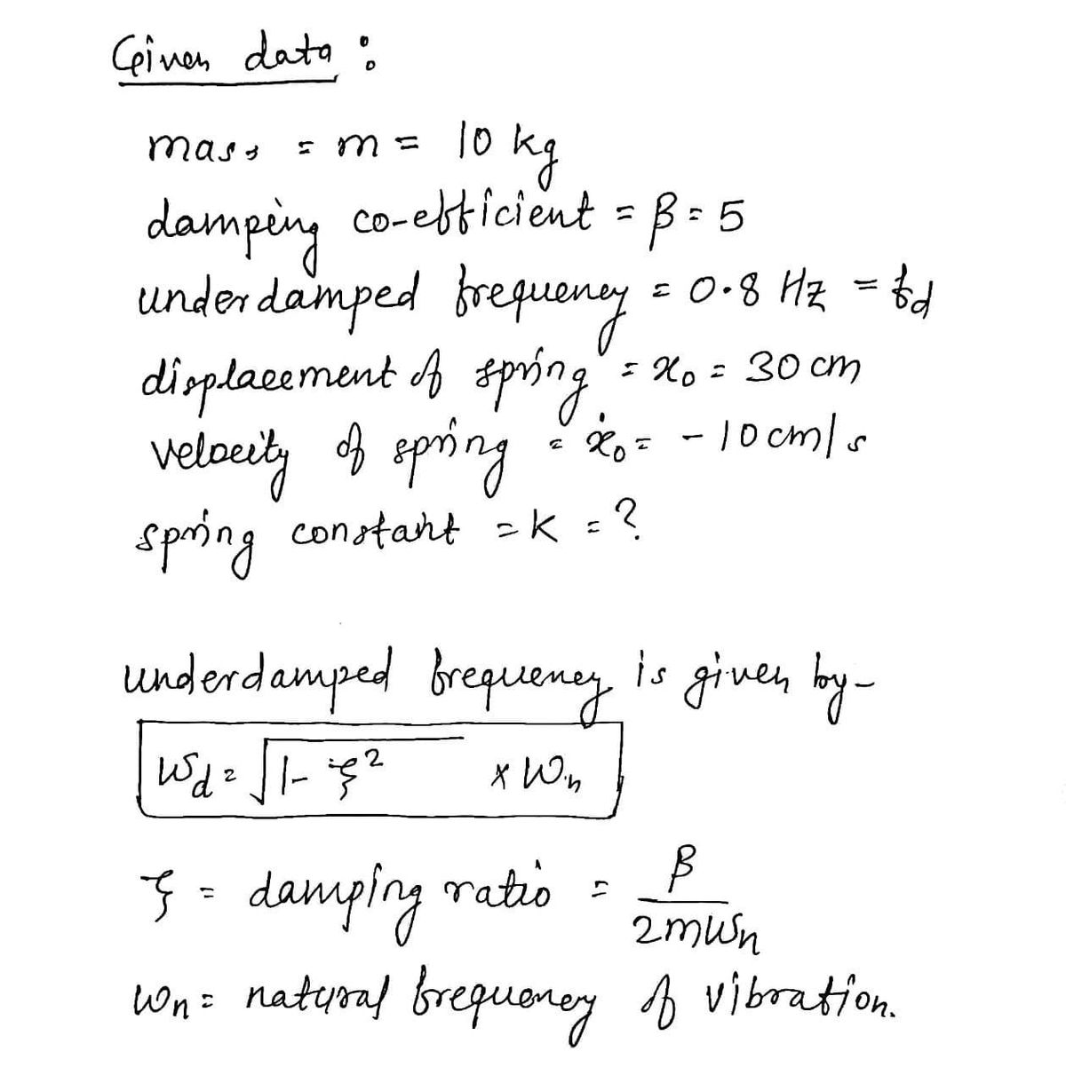 Mechanical Engineering homework question answer, step 1, image 1