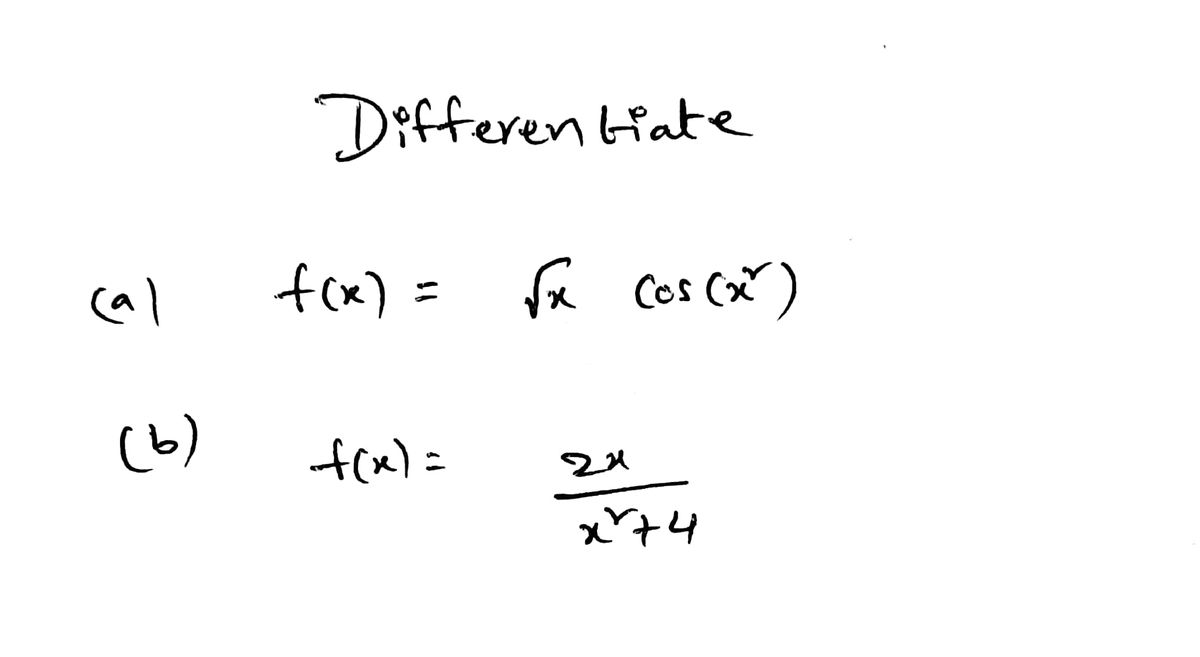 Calculus homework question answer, step 1, image 1