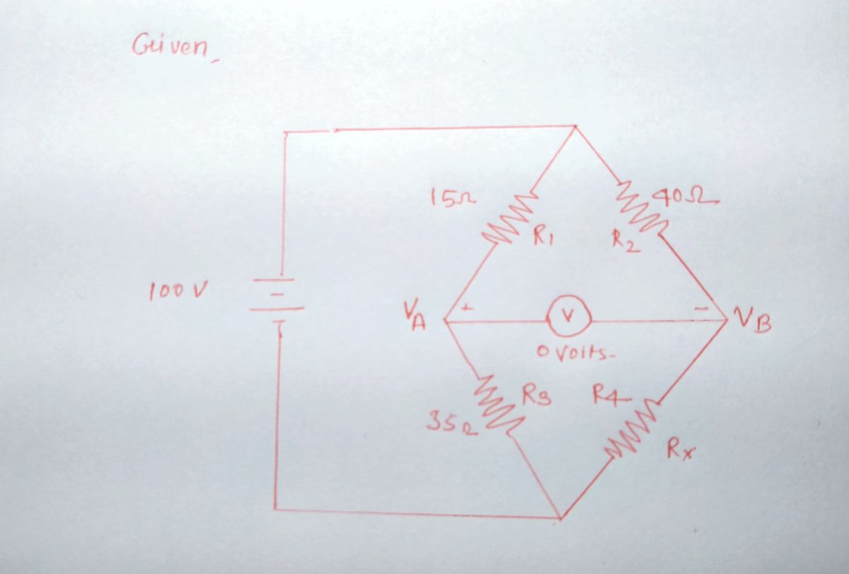 Electrical Engineering homework question answer, step 1, image 1