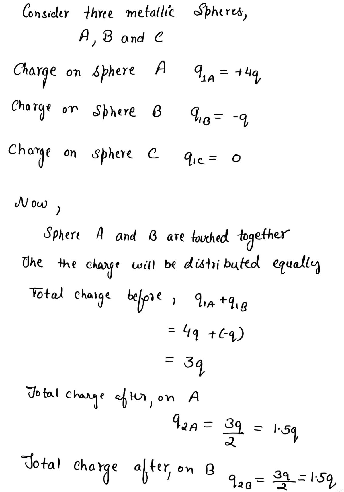 Physics homework question answer, step 1, image 1