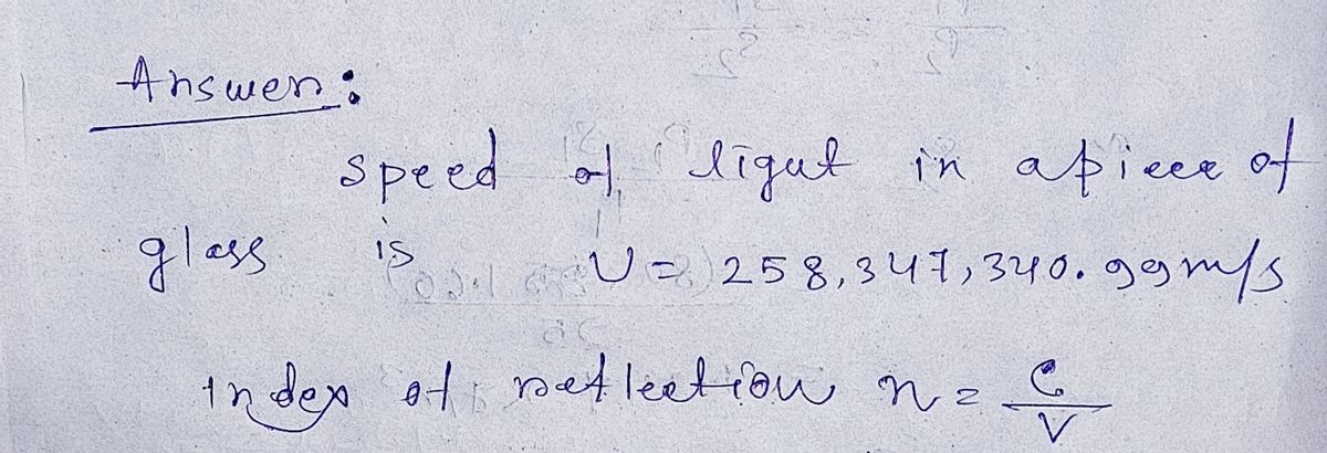 Physics homework question answer, step 1, image 1