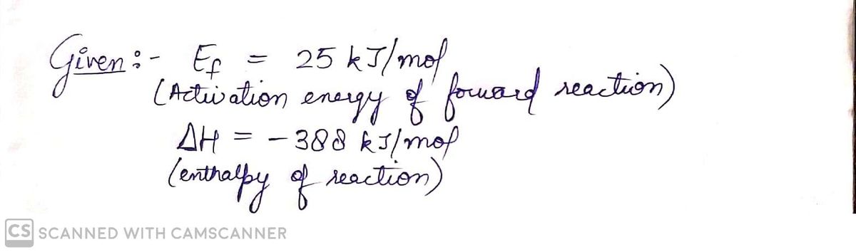 Chemistry homework question answer, step 1, image 1