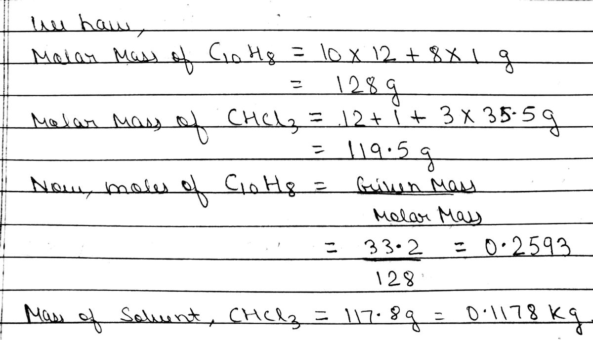 Chemistry homework question answer, step 1, image 1