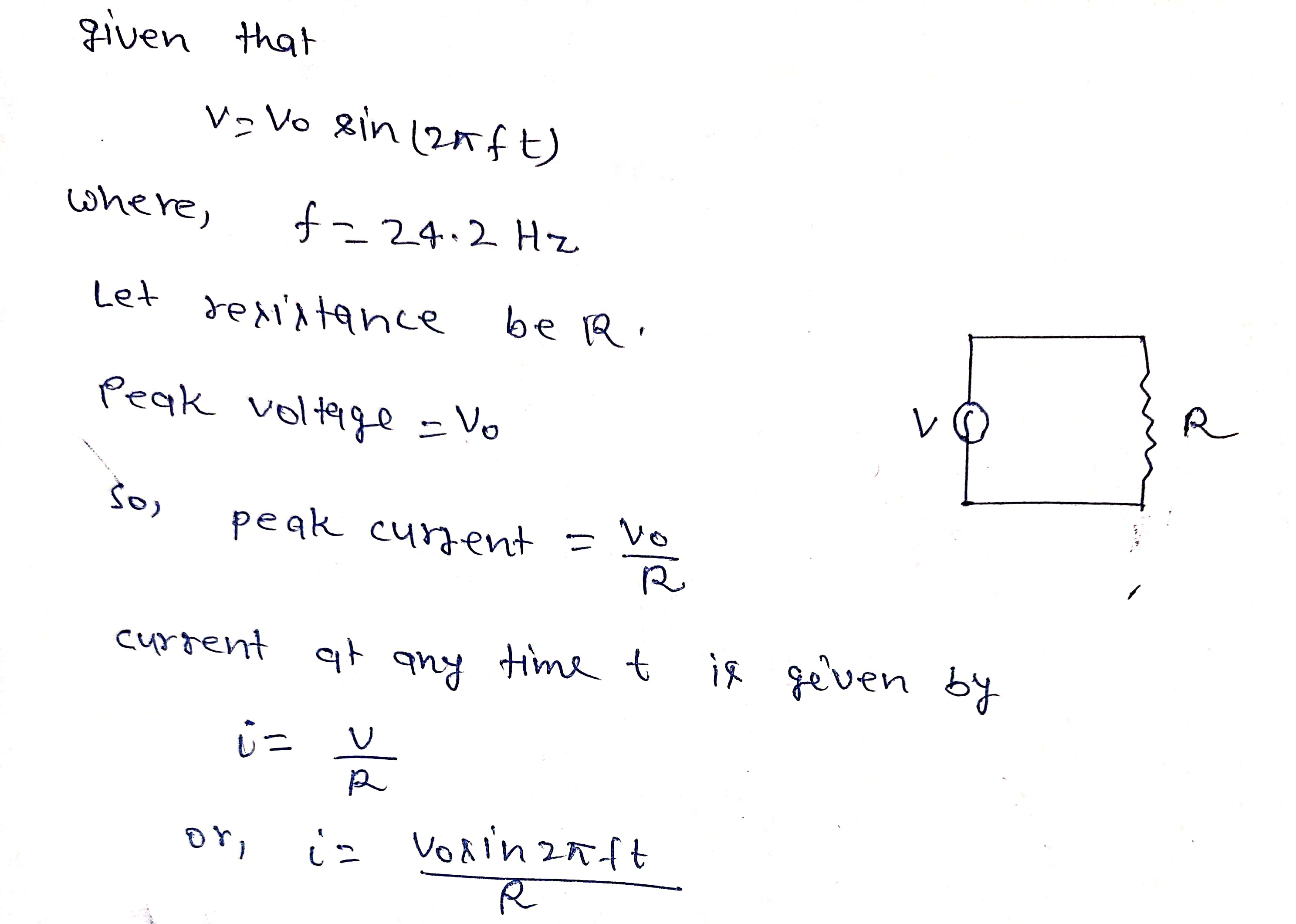 Physics homework question answer, step 1, image 1