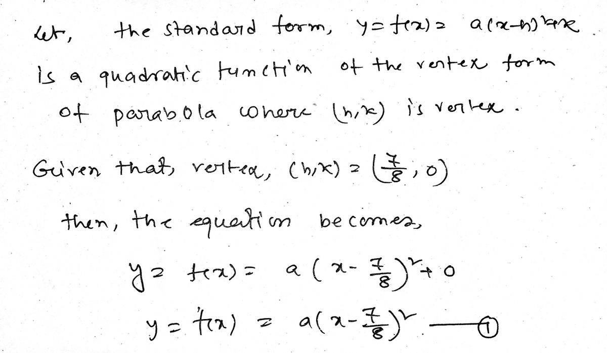 Algebra homework question answer, step 1, image 1