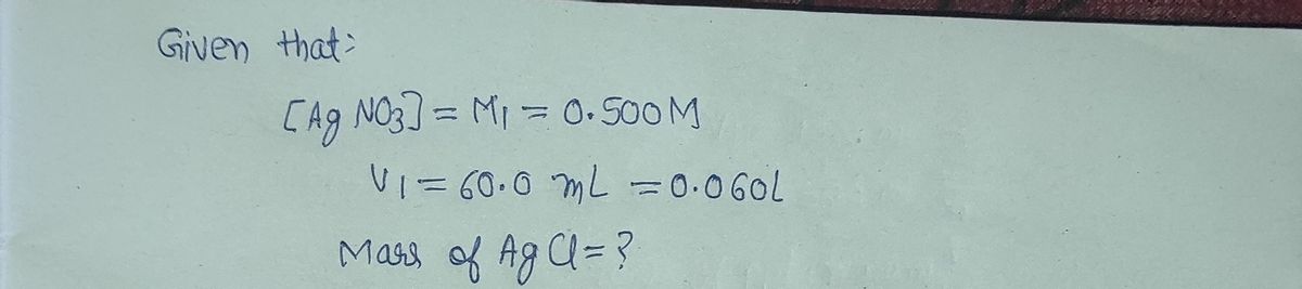 Chemistry homework question answer, step 1, image 1