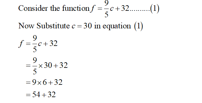 Answered: Celsius to Fahrenheit is F = 9/5C + 32.…