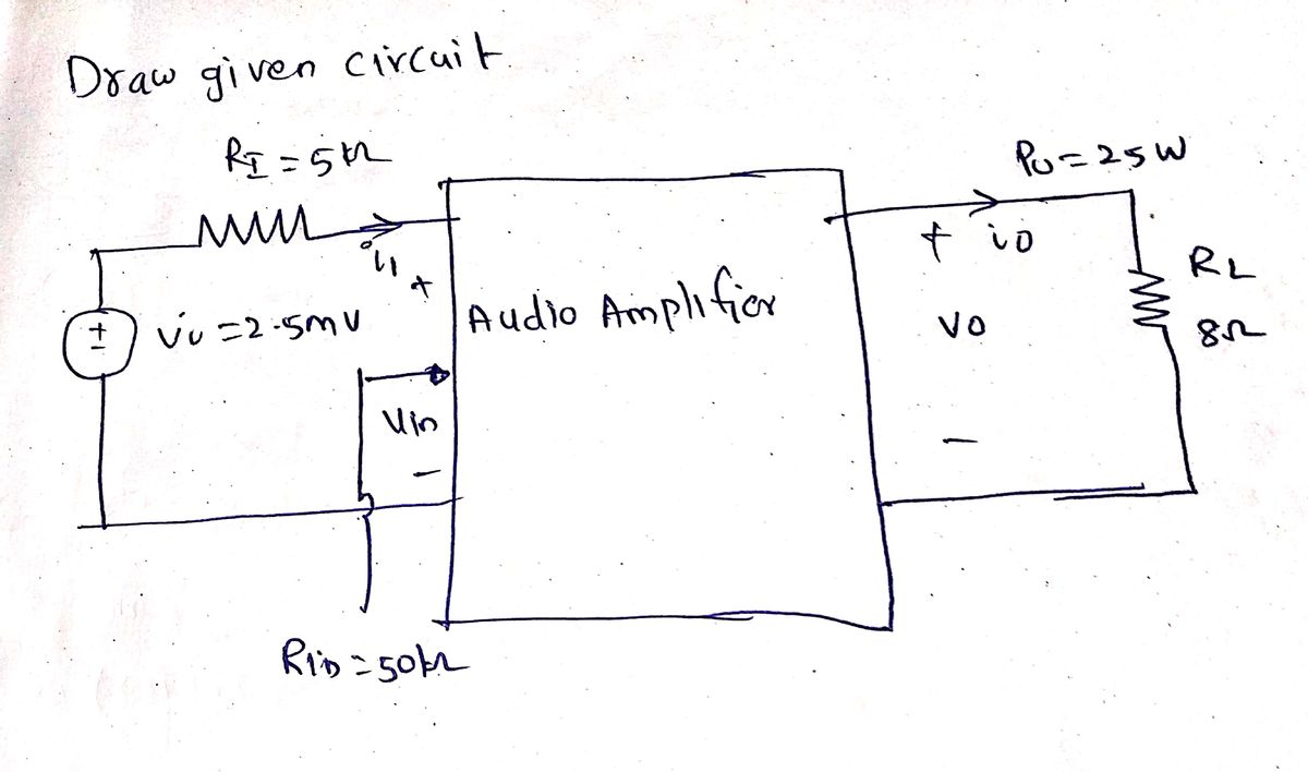 Electrical Engineering homework question answer, step 1, image 1