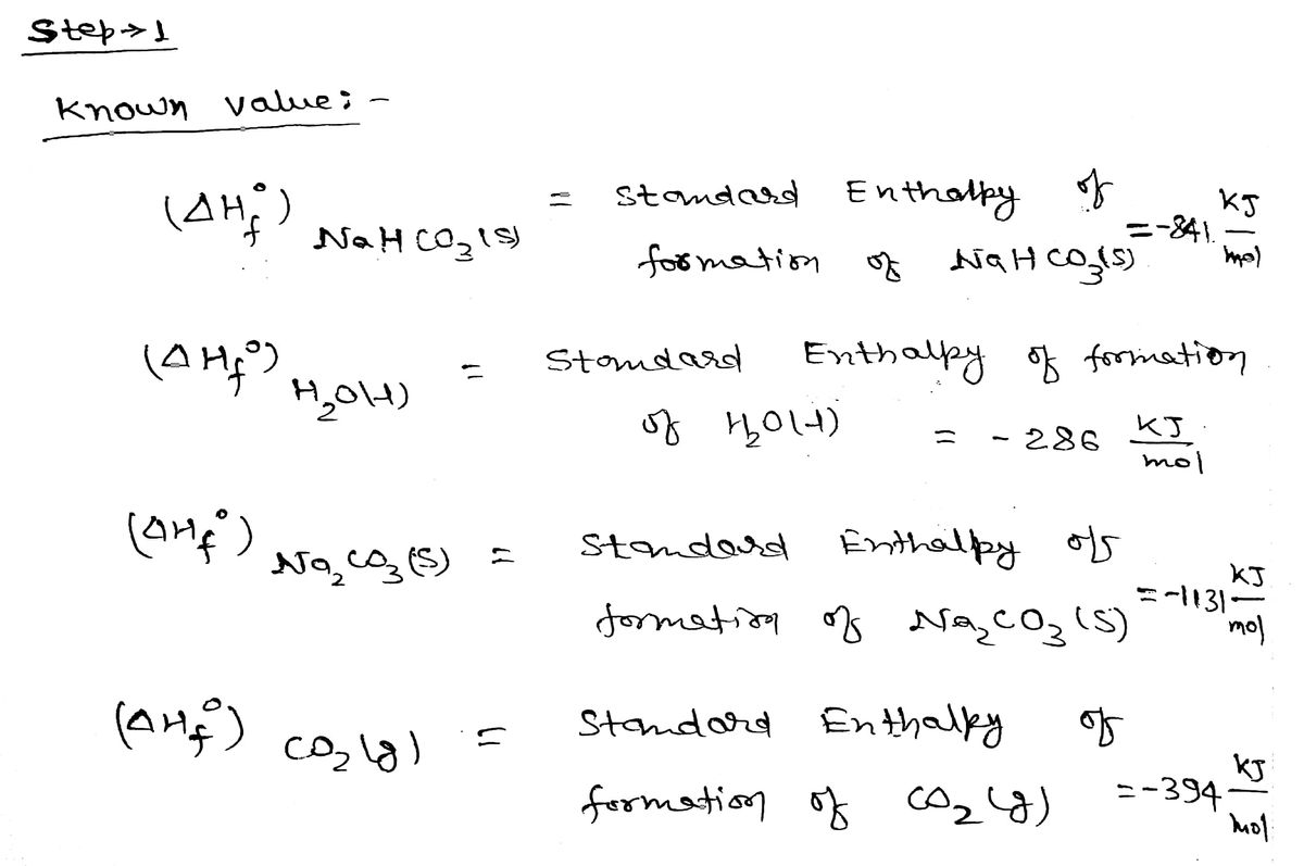 Chemistry homework question answer, step 1, image 1