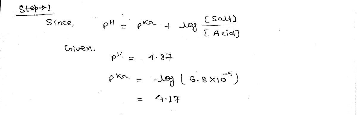 Chemistry homework question answer, step 1, image 1