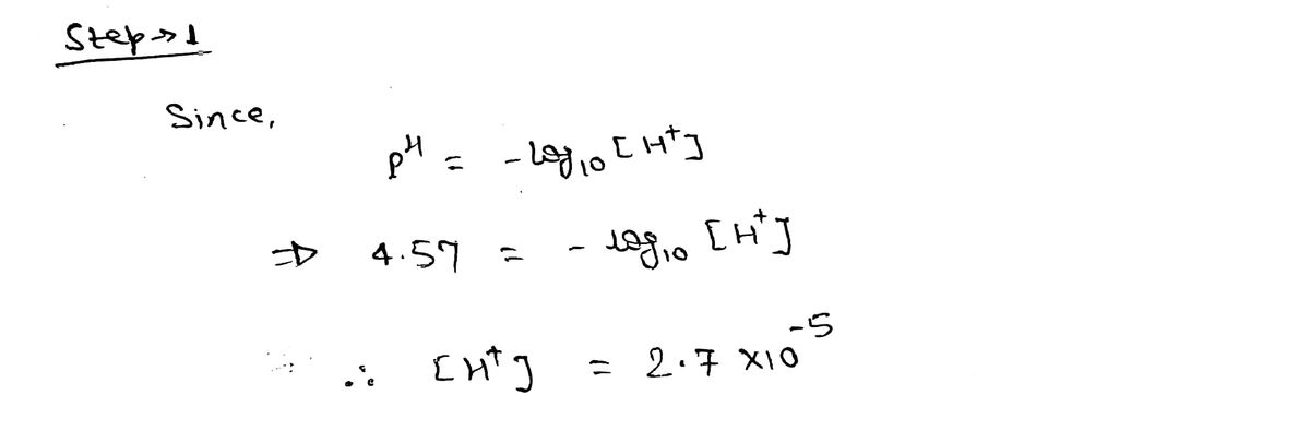 Chemistry homework question answer, step 1, image 1