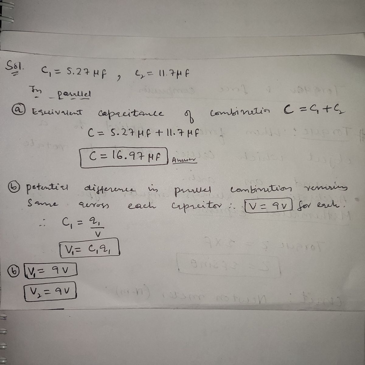 Physics homework question answer, step 1, image 1