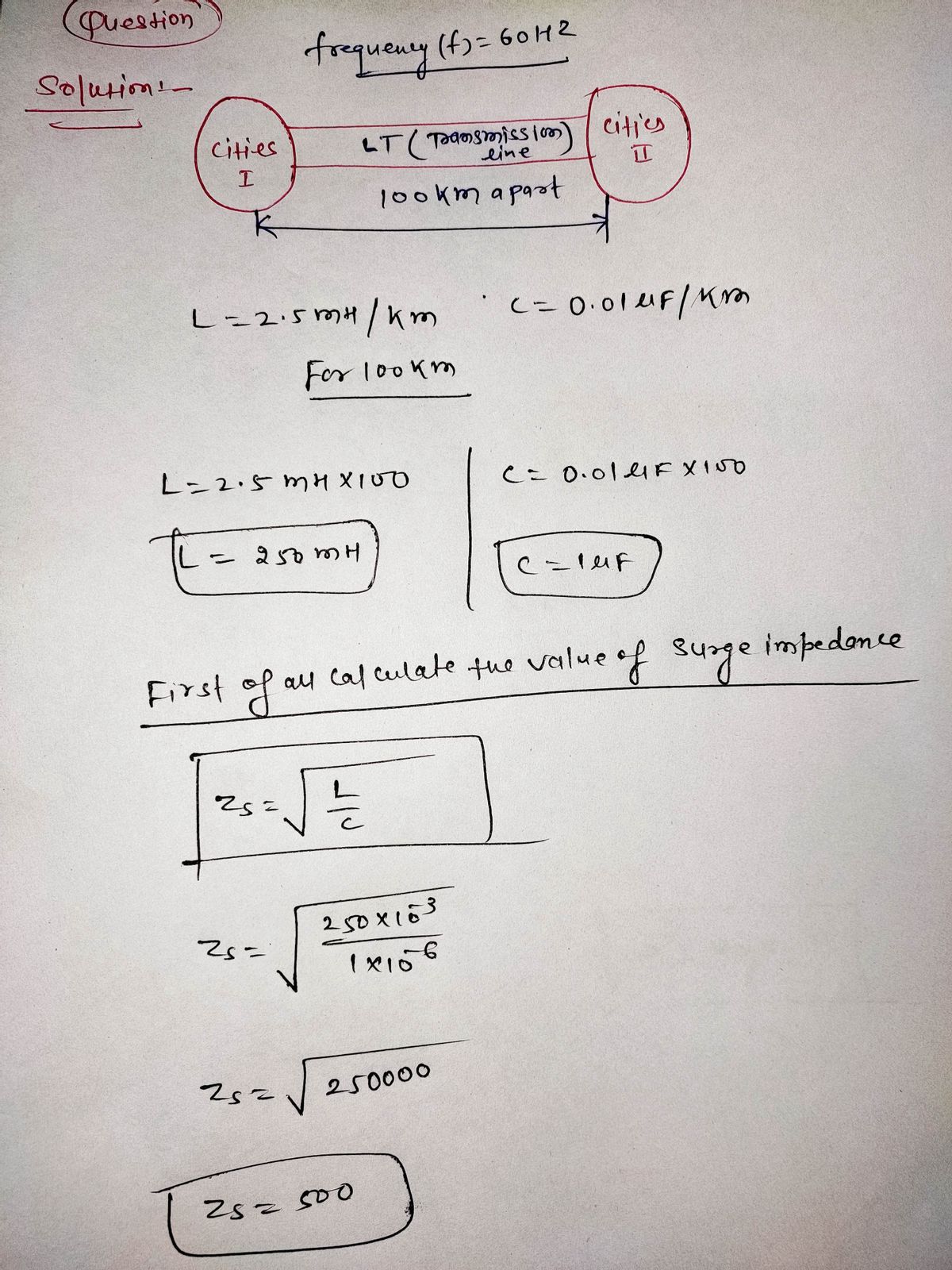 Electrical Engineering homework question answer, step 1, image 1