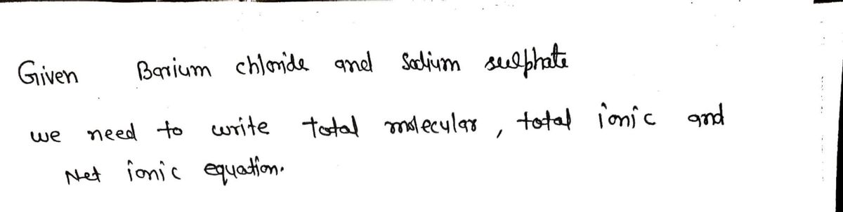 Chemistry homework question answer, step 1, image 1