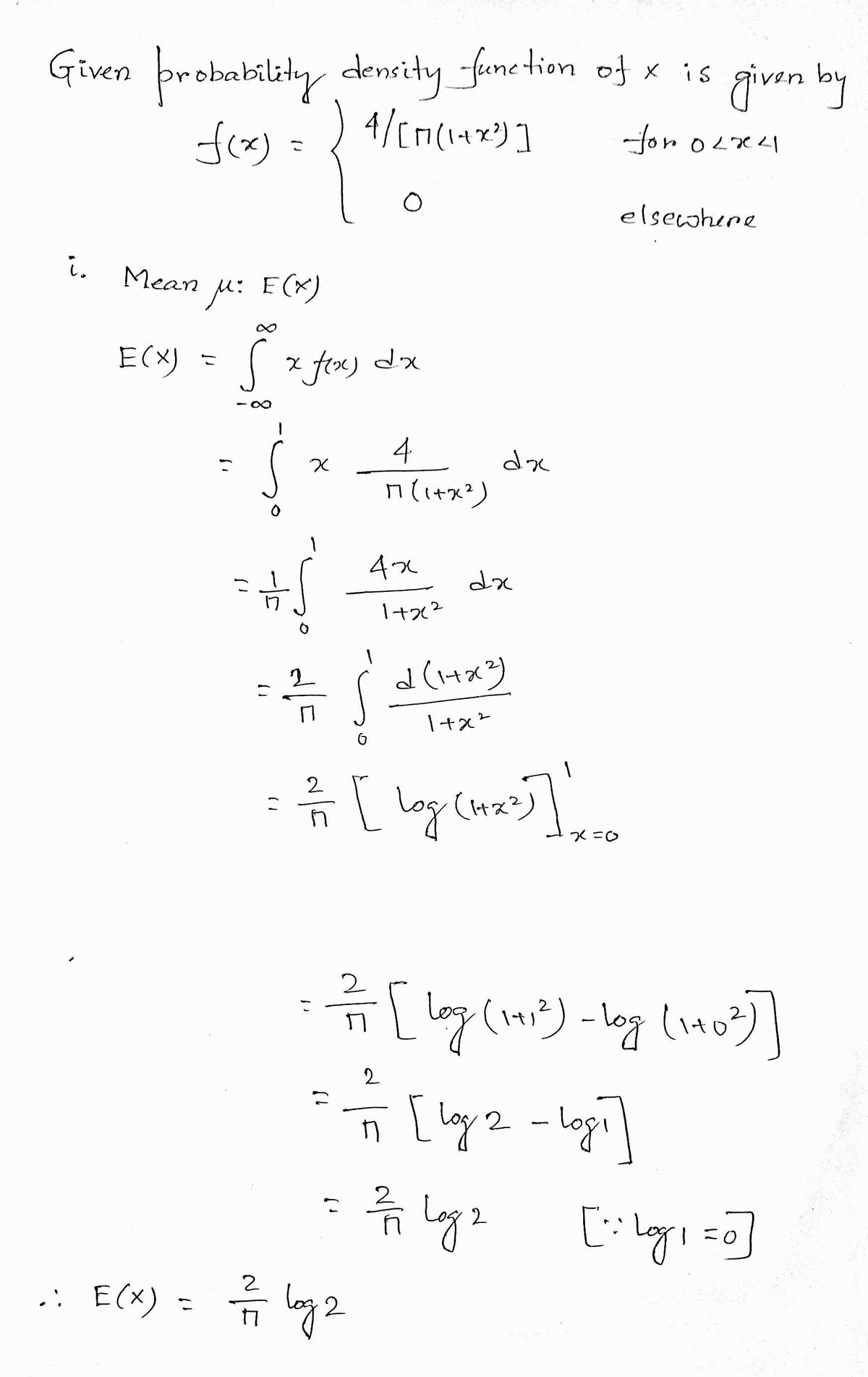 Advanced Math homework question answer, step 1, image 1