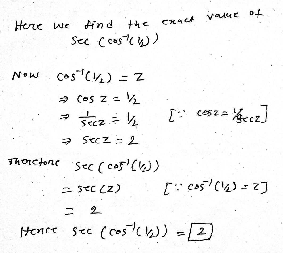 Trigonometry homework question answer, step 1, image 1