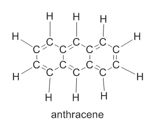 anthracene structure c14h10