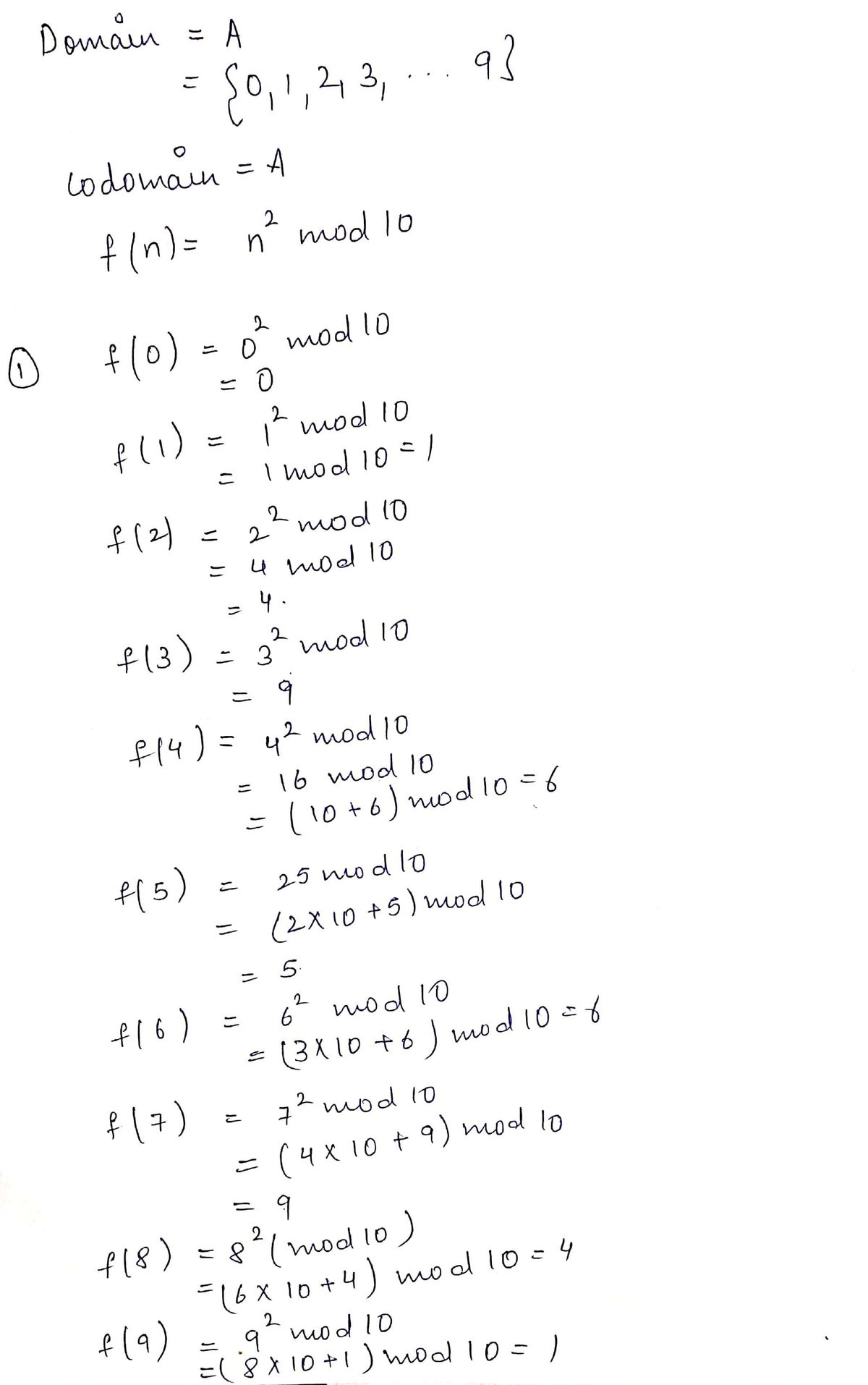 Advanced Math homework question answer, step 1, image 1