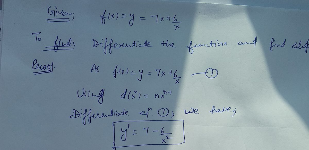 Calculus homework question answer, step 1, image 1