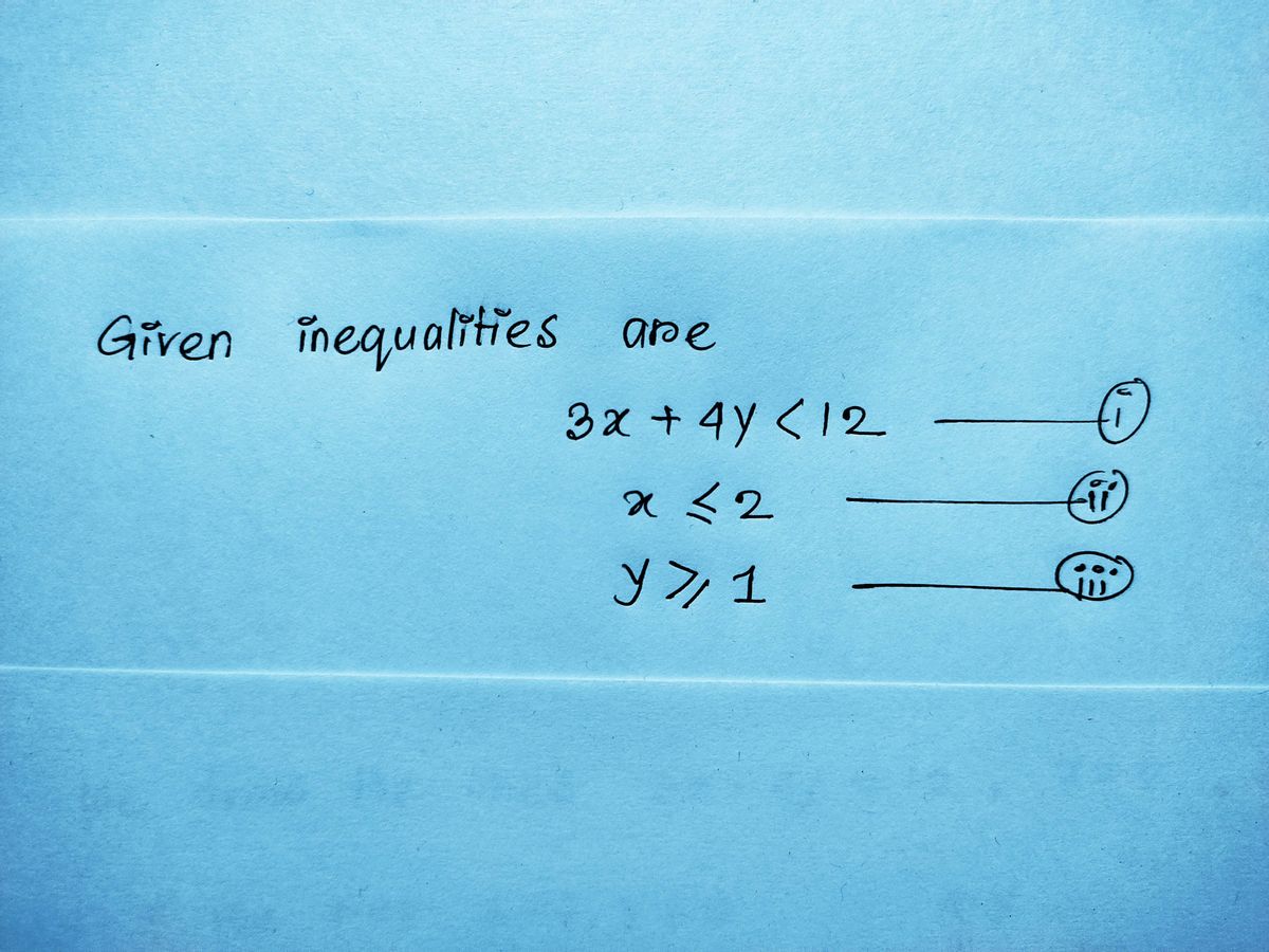 Algebra homework question answer, step 1, image 1