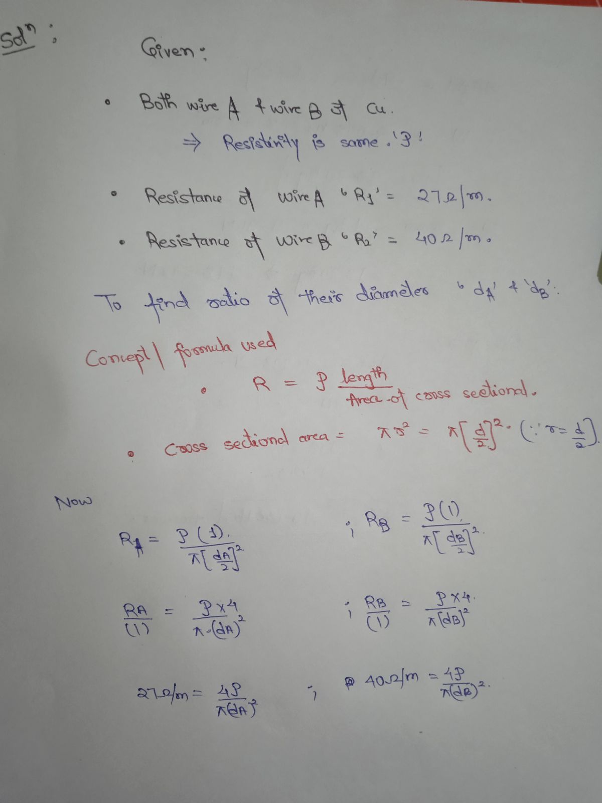 Physics homework question answer, step 1, image 1