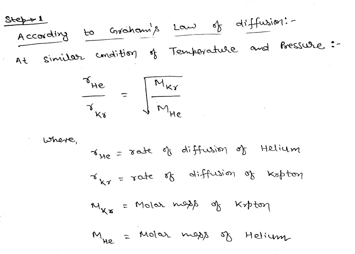 Chemistry homework question answer, step 1, image 1