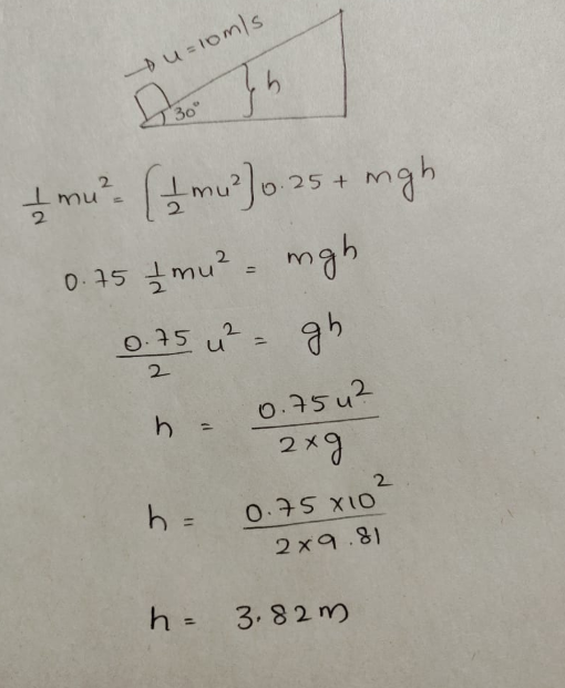 Physics homework question answer, step 1, image 1