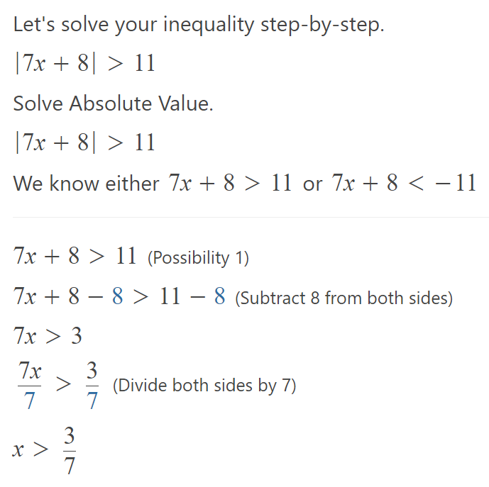 Algebra homework question answer, step 1, image 1