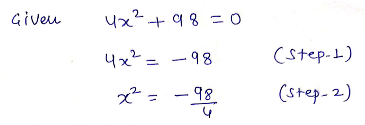 Algebra homework question answer, step 1, image 1