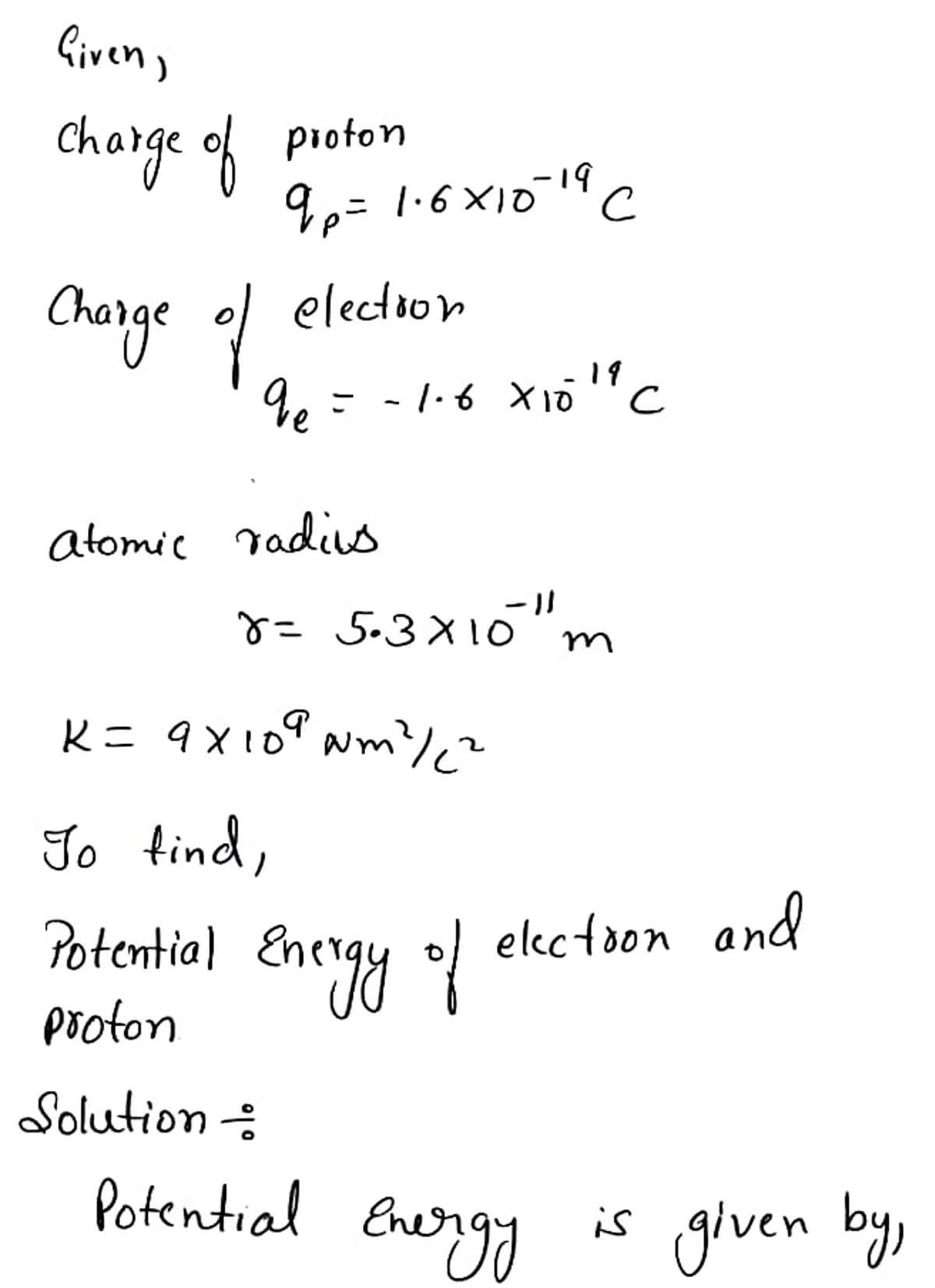 Physics homework question answer, step 1, image 1