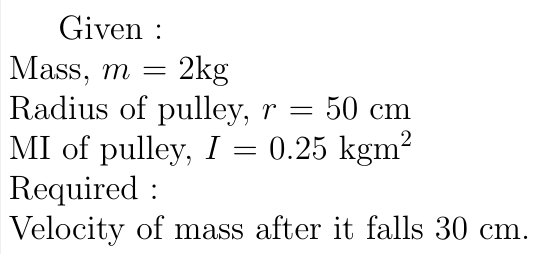 Physics homework question answer, step 1, image 1