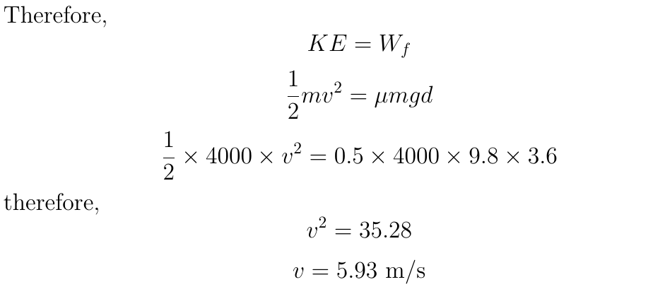 Physics homework question answer, step 2, image 1