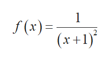 f(x)
(x+1)
2.
