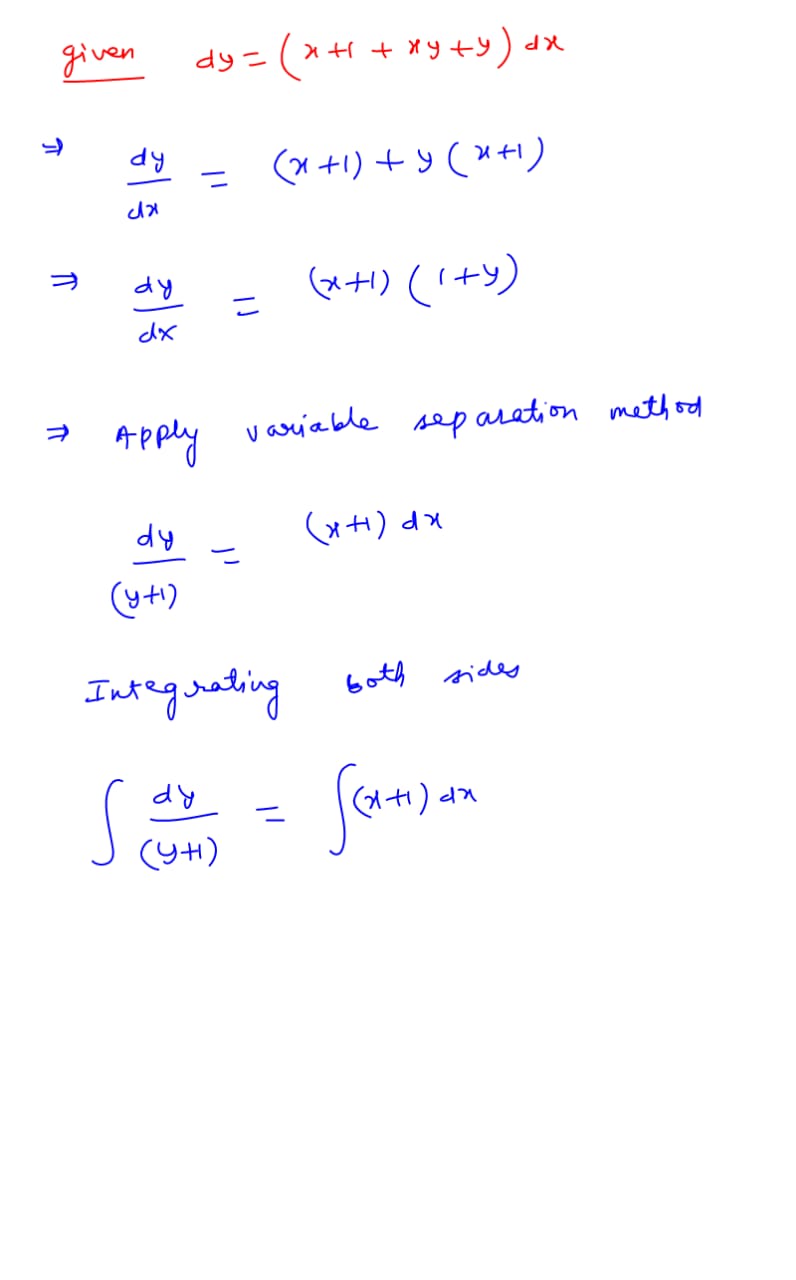 Calculus homework question answer, step 1, image 1