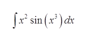 fa'
fx'
sin (x² ) dx
