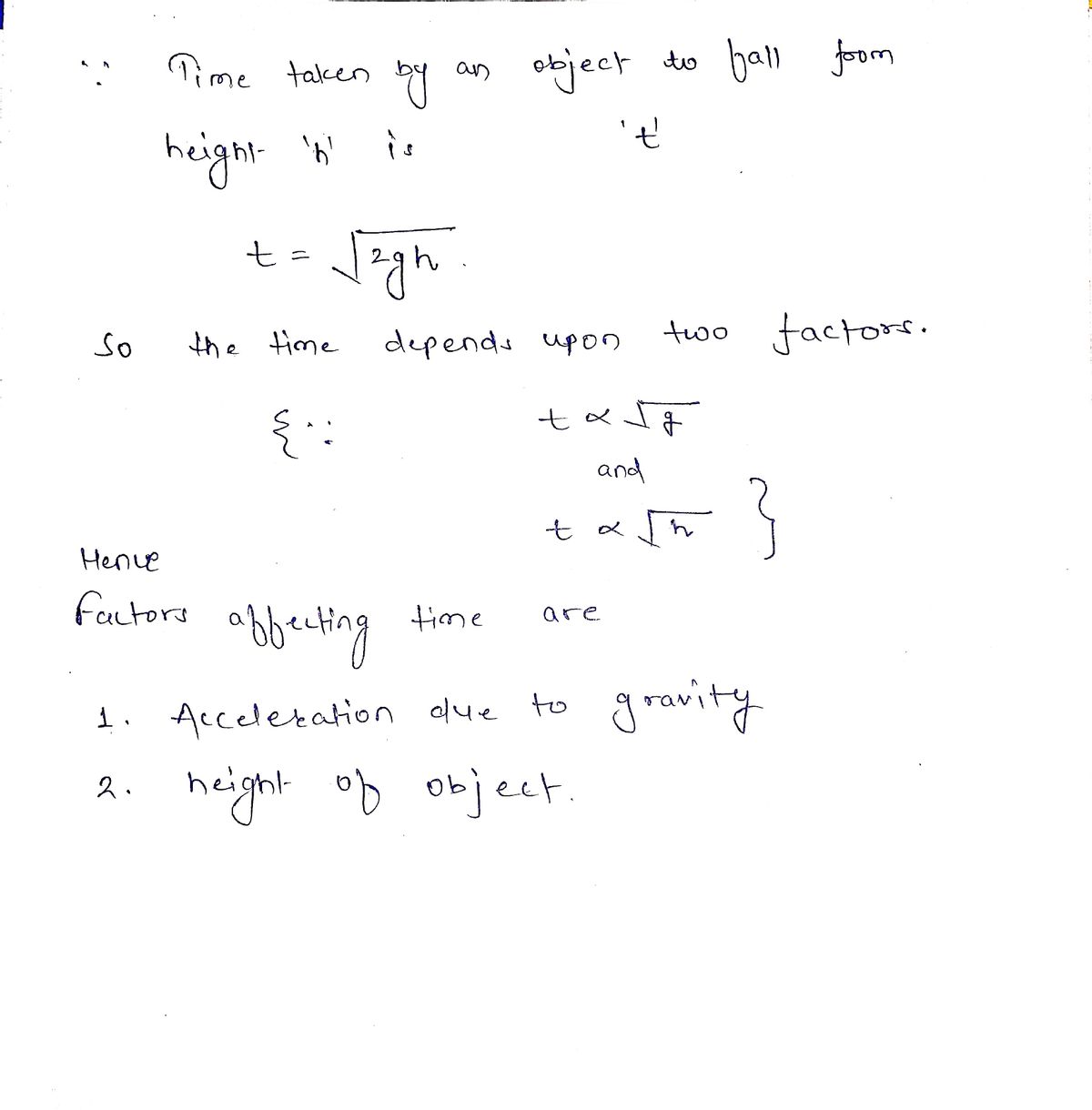 Physics homework question answer, step 1, image 1