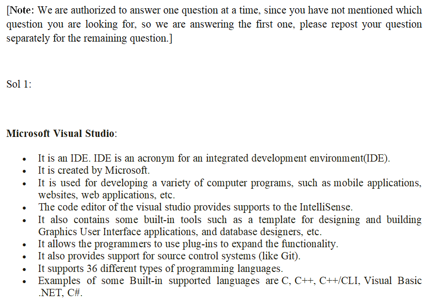 Computer Science homework question answer, step 1, image 1