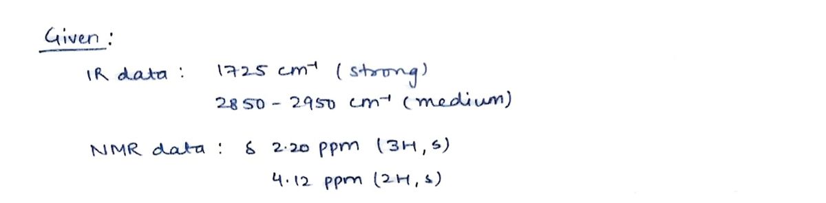 Chemistry homework question answer, step 1, image 1