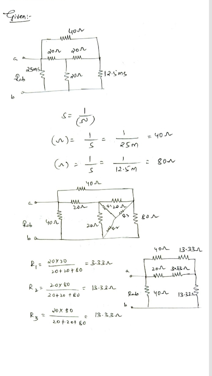 Electrical Engineering homework question answer, step 1, image 1