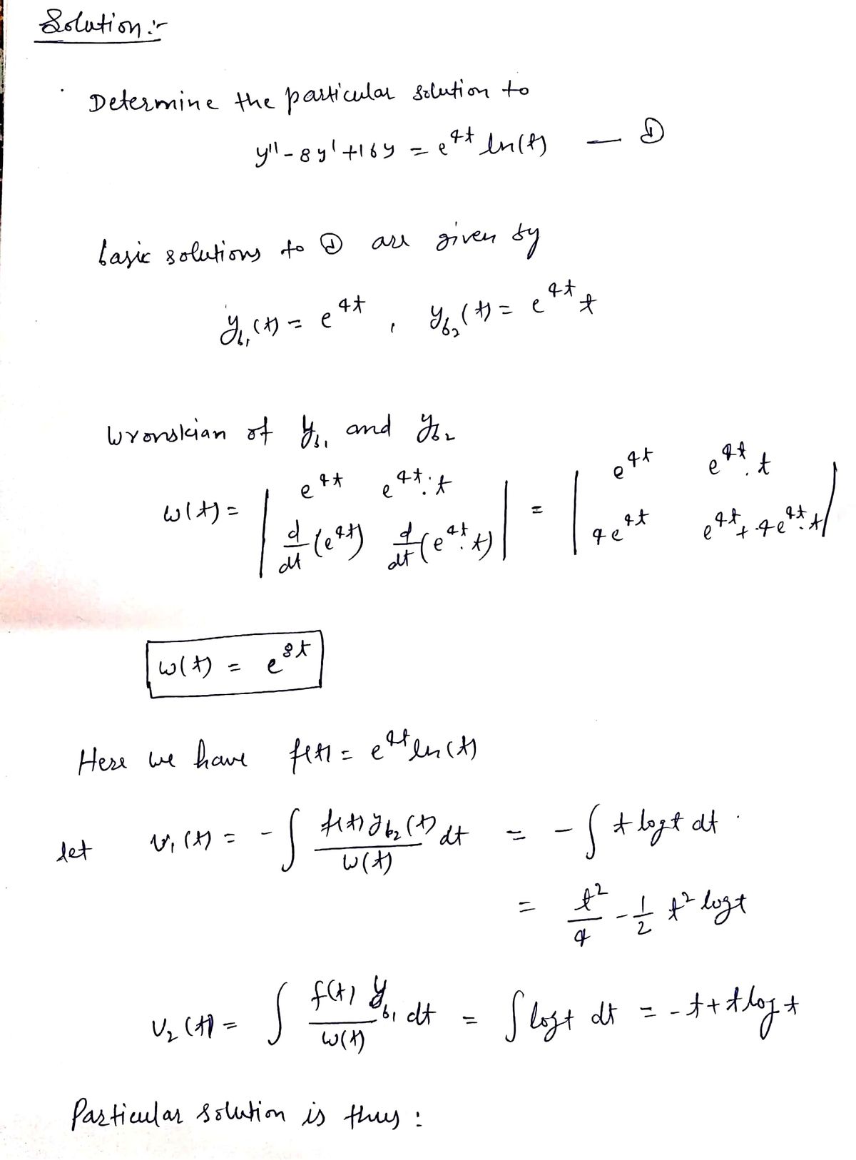 Advanced Math homework question answer, step 1, image 1